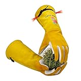 FEISHDEK Gartenhandschuhe Damen, Rosenhandschuhe Dornenfest mit Touchscreen und...