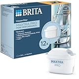 BRITA Wasserfilterkartusche MAXTRA PRO Pure Performance (All-in-1) 12er-Pack Jahrespack...
