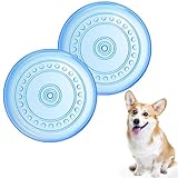 CFSVVD 2 Stück Frisbee Hund, Gummi Weich Frisbee, Frisbee Ring Schwimmendes Design für...