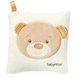 Fehn Kirschkernkissen Baby Teddy - wohltuendes Wärmekissen und Kältekissen für Babys...