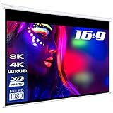 ESMART Professional MIROLO Rollo-Leinwand 285 cm Bild 266 x 149 cm (120') 16:9 | Heimkino...