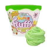 SLIMY Super Fluffy 100g Grün Spielmasse im Becher - der flaumigste Original...