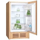 PKM Einbaukühlschrank KS130.0A++EB ohne Gefrierfach | 87x54cm | 124 Liter Nutzinhalt |...