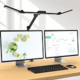 24W Superhelle Dimmbare LED Schreibtischlampe, 1500 Lumen LED Tischlampe für Haushalt und...