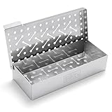 Weber Räucherbox (24 x 12 x 5cm), aus langlebigen Edelstahl, mit...