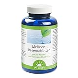 Dr. Jacob’s Melissen-Basentabletten Dose 250 g I gut für Nerven und normalen...