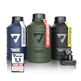 ABOVE. Edelstahl Trinkflasche 1.3L / 2.2L – BPA-frei, Auslaufsicher & Robust...
