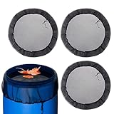 Regenfass-Netzabdeckung – 4-teilige Wasser-Trockenblenden, Coworning-Schutzabdeckungen |...