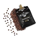 Black Label Coffee® Kaffeebohnen 330g extrem säurearm | Malabar Arabica, Schokoladig,...