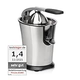 Princess Master Juicer Pro – Edelstahl Presskegel – Rostfreier Edelstahl – 201860...