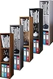 VCM Holz Stand Aufbewahrung Standregal Bücherregal Deko Regal Mendas 3 Fächer...