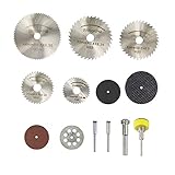 Kreissäge, 63-teiliges Mini-HSS-Sägeblatt, Diamant-Sägeblatt, Metall-Trennscheibe for...