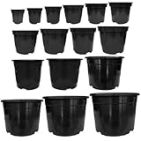 Elixir Gartenpflanzen, robust, Schwarz, Kunststoff, 25 l