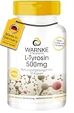 L Tyrosin Kapseln - 500mg L-Tyrosin pro Kapsel - 90 Kapseln - hochdosiert &...