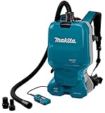 Makita DVC665ZU, Rucksackstaubsauger 2x18 V mit Bluetooth (ohne Akku, ohne Ladegerät),...