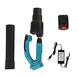 Laubbläser Akku, 600W/42x25x11.5cm Outdoor Garten Elektrische Laub Blattgebläse...