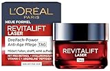 L'Oréal Paris Anti-Aging Tagescreme mit Dreichfachpower für Frauen: mildert...