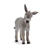 schleich 13746 Esel Fohlen, für Kinder ab 3+ Jahren, FARM WORLD - Spielfigur
