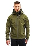 RevolutionRace Cyclone Rescue Jacket, Herrenjacke, Belüftete und Wasserdichte...