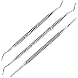 Nagelfeile Eckenheber Doppelseitige Nagelheber Werkzeug Edelstahl Professionelle Set mit...