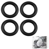 Packung mit 4 O-Ringen für Geschirrspüler – Gummidichtungen für Magnetventil des...