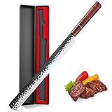 PURPLEBIRD 29cm Tranchiermesser zum Schneiden,Schinkenmesser Fleischmesser für Fleisch,...