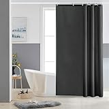 Furlinic Duschvorhang Textil Anti-schimmel Wasserdicht Waschbar Badvorhang aus Polyester...