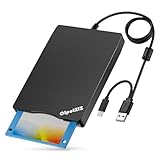 CIpotZIZ Diskettenleser USB C Externes 3,5 Zoll 1,44 MB Diskettenleser Dual USB Typ A/C...