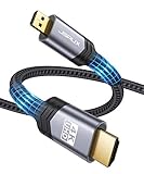 JSAUX 4K Micro HDMI Kabel 2M, Micro HDMI auf HDMI Kabel mit Ethernet, UHD 4K,...