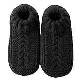 Vihir Hüttensocken Herren & Damen , Rutschfeste Hausschuh Socken, Dicke Pantoffel ,...