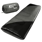 Active Era Deckenschlafsack - Sleeping Bag, -3°C bis 15°C Sommer, Frühling, Herbst -...