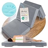 Herlag Orthopädische Klappmatratze 200x120x14cm | Extra Dickes Gästebett 14 cm hoch |...