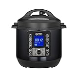 TZS First Austria - Elektro Schnellkochtopf 6L - 12 Auto-Programme - Multikocher 1000W...