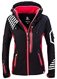 Rock Creek Damen Softshell Jacke Windbreaker Regenjacke Übergangsjacke Softshelljacke...