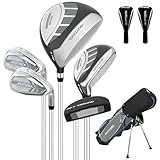 XDriveMax 6 Teilige Komplettes Golfschläger Set, Golf Set Inklusive Stand Bag, 1# Drive,...