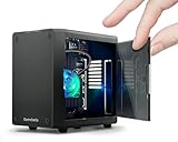 ElectroCookie Mini-PC-Gehäuse für Raspberry Pi 5 mit aktivem RGB-Beleuchtungskühler...