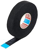TESA Gewebeband PET-Vlies 51608 Isolierband für Kabelbäume Baumwolle Klebeband (19mm x...