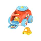 UOWEG Cartoon Schiebe Mini Katapult Schießen Auswurfbahn Auto Set Für Kinder...