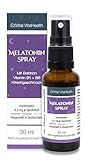 Melatonin Einschlafspray, mit Baldrian & Vitamin B1+ B6 - 0,5 mg liquid Melatonin pro...