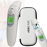 Infrarot-Front- und Ohrthermometer mit Tasche | spezieller Modus für Babys, präzise und...