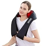 LAOBEN Massagegerät von tiefem Gewebe Shiatsu Nackenmassagegerät mit Thermostatfunktion...