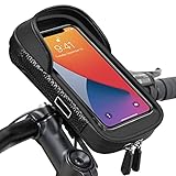 Vitalismo Wasserdicht Handyhalterung Handyhalter Fahrrad Lenkertasche 360°Drehbarem...