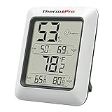 ThermoPro TP50 digitales Thermo-Hygrometer Innen Thermometer Raumthermometer mit...
