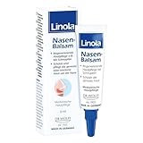 Linola Nasen-Balsam - 6 ml | Bei trockener und gereizter Nasenhaut | Feuchtigkeitspflege...