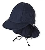Sterntaler Schirmmütze Nacken - Unisex Baby- und Kinder Mütze mit Nackenschutz und...