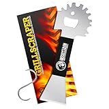 Grill Schaber – Breiter Grillrost Schaber für Fast jeden Grill, Grillrost, Smoker oder...