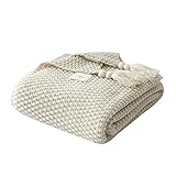AUSTINCIAGA Decke aus Strick, Plaid, Sofa, Tagesdecke, Tischdecke, Tagesdecke, nordisch,...