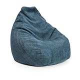 Lumaland Gaming Sitzsack XXL aus Cord | Gaming Sessel für Erwachsene & Teenager |...