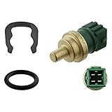 febi bilstein 31539 Kühlmitteltemperatursensor mit Dichtung und Haltefeder , 1...