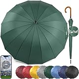 Royal Walk Groß XXL 54 inch Automatik Reise Golf Regenschirm für Damen und...